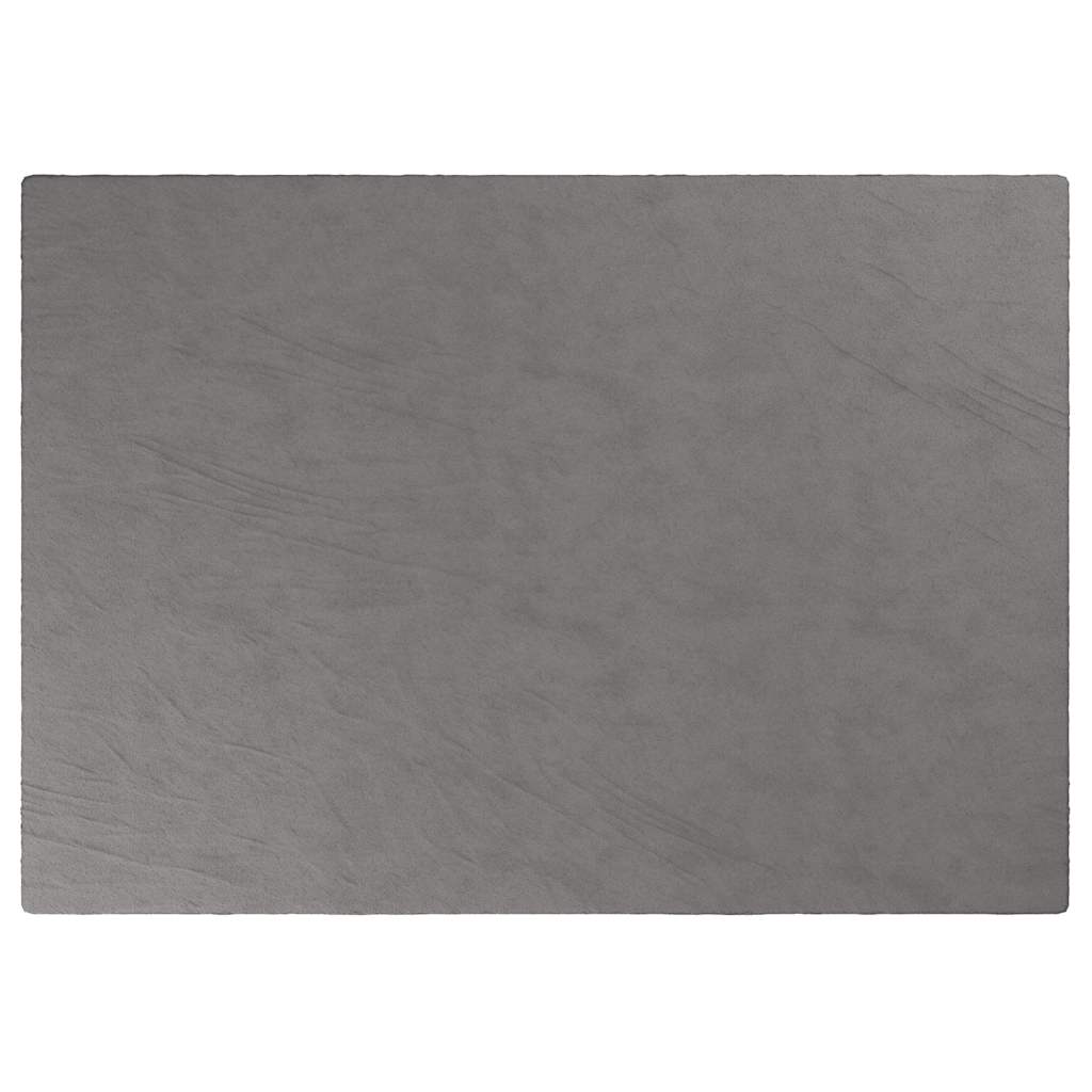 Weighted Blanket with Cover Fabric Grey Length 220 cm 155 cm 7 kg