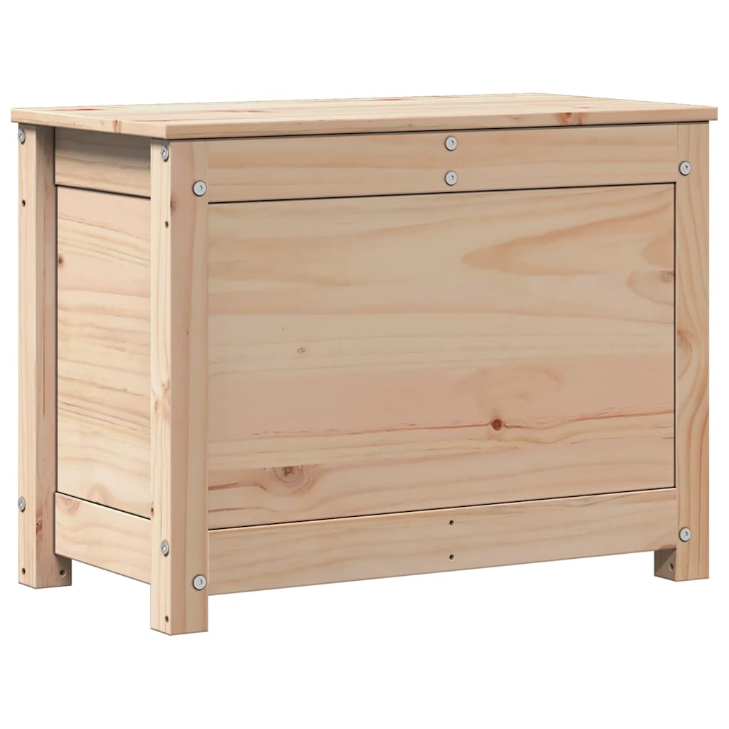 vidaXL Storage Box 60x32x45.5 cm Solid Wood Pine 2