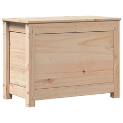 vidaXL Storage Box 60x32x45.5 cm Solid Wood Pine 2