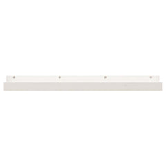 vidaXL Wall Shelves 2 pcs White 110x12x9 cm Solid Wood Pine 4