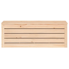 vidaXL Storage Box 89x36,5x33 cm Solid Wood Pine 5