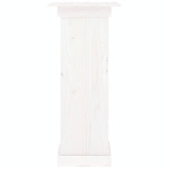 vidaXL Flower Stand White 40x40x90 cm Solid Wood Pine 6