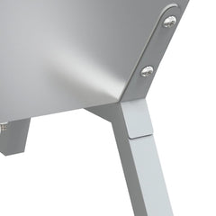 BBQ Tray Silver Stainless Steel 158 cm 31 cm