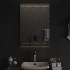 vidaXL LED Bathroom Mirror 50x70 cm 3
