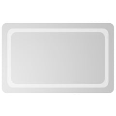 vidaXL LED Bathroom Mirror 50x80 cm 3