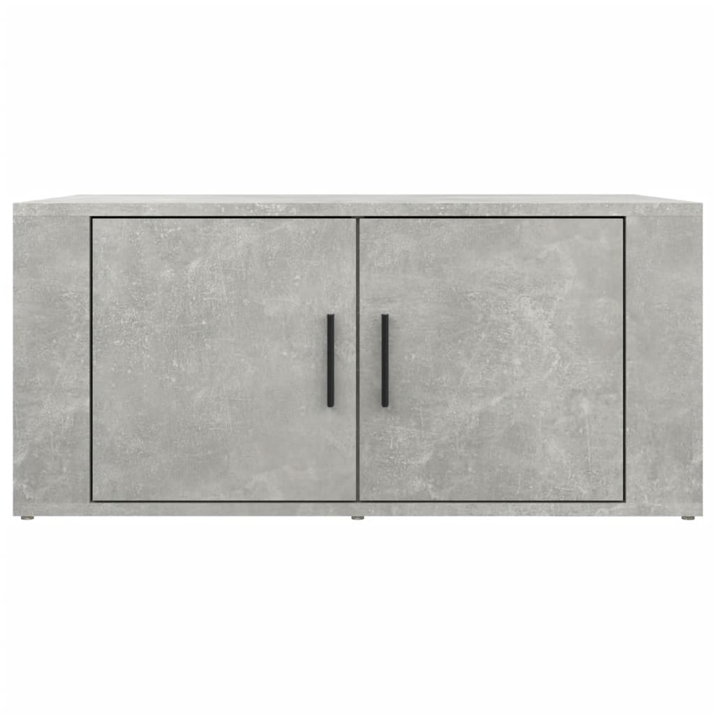 vidaXL Coffee Table Concrete Grey 80x50x36 cm Engineered Wood 5