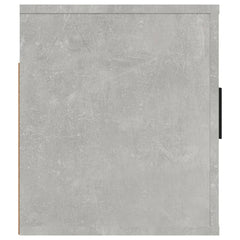 vidaXL Wall Mounted TV Cabinet Concrete Grey 100x34,5x40 cm 6