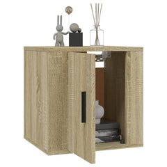 Wall-mounted TV Cabinet Set 40x34,5x40 cm 2 Sonoma oak 40 cm