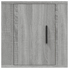 vidaXL 2 Piece Wall-mounted TV Cabinet Set Grey Sonoma 40x34,5x40 cm 5