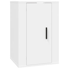 vidaXL 2 Piece Wall-mounted TV Cabinet Set White 40x34,5x60 cm 4