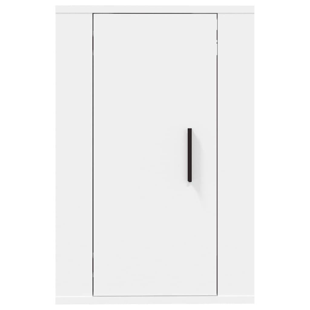 vidaXL 2 Piece Wall-mounted TV Cabinet Set White 40x34,5x60 cm 5