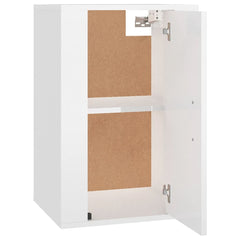vidaXL 2 Piece Wall-mounted TV Cabinet Set High Gloss White 40x34,5x60 cm 6
