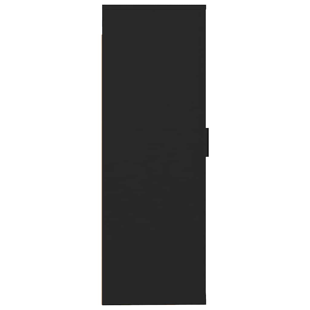 vidaXL Wall Mounted TV Cabinet Black 40x34,5x100 cm 6