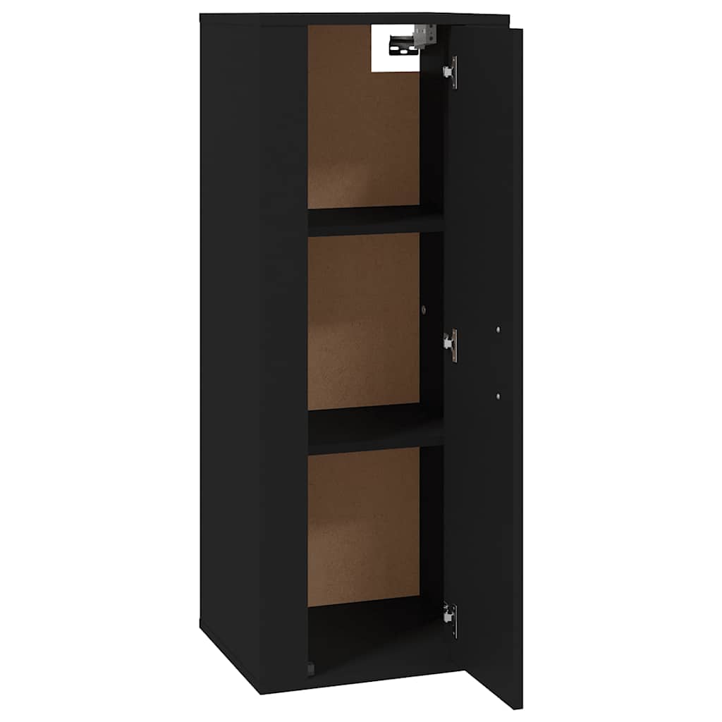 vidaXL Wall Mounted TV Cabinet Black 40x34,5x100 cm 5