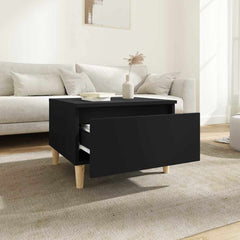 vidaXL Side Tables 2 pcs Black 50x46x35 cm Engineered Wood 4