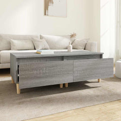 vidaXL Side Tables 2 pcs Grey Sonoma 50x46x35 cm Engineered Wood 3
