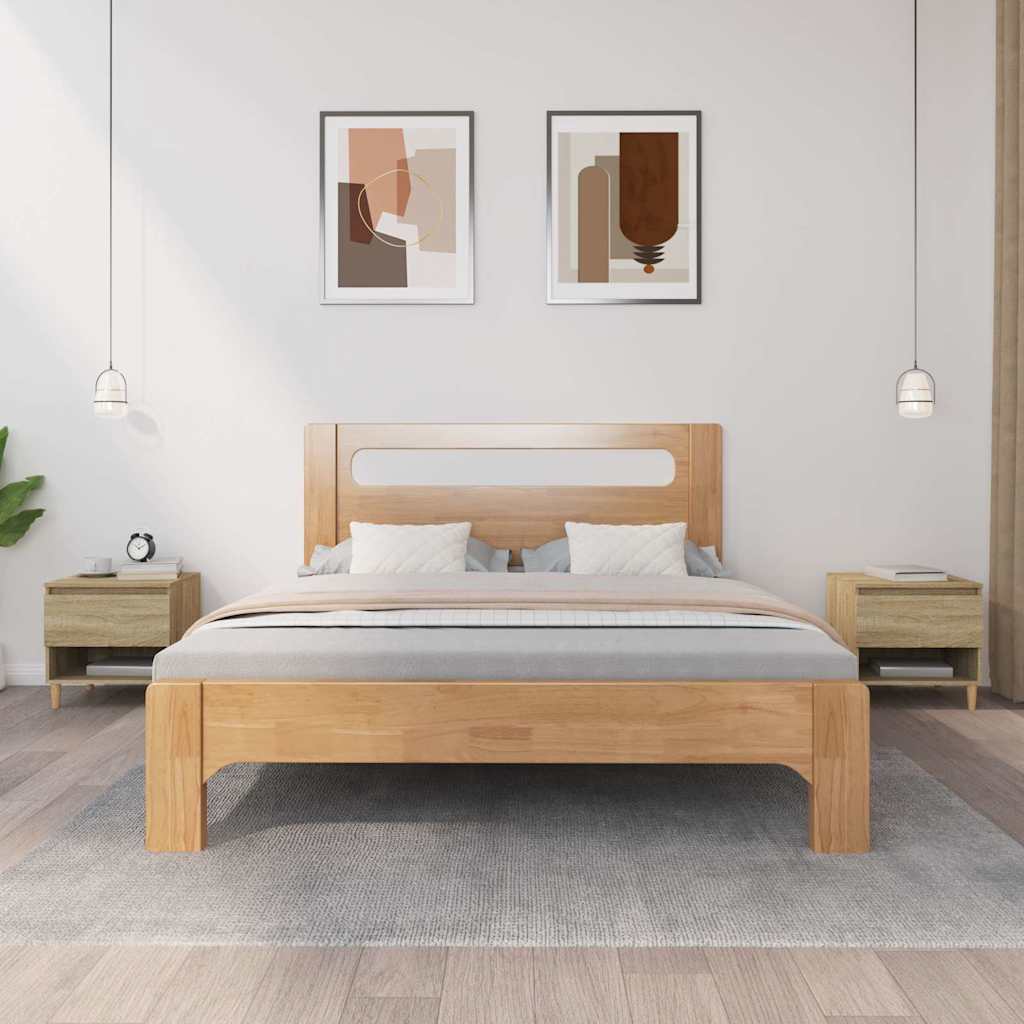 vidaXL Bedside Table 50x46x50 cm Engineered Wood
