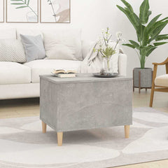 vidaXL Coffee Table Concrete Grey 60x44,5x45 cm Engineered Wood 3