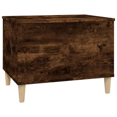 vidaXL Coffee Table Smoked Oak 60x44,5x45 cm Engineered Wood 4