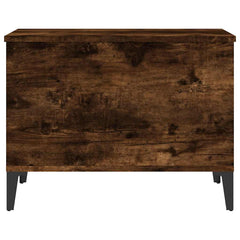 vidaXL Coffee Table Smoked Oak 60x44,5x45 cm Engineered Wood 5