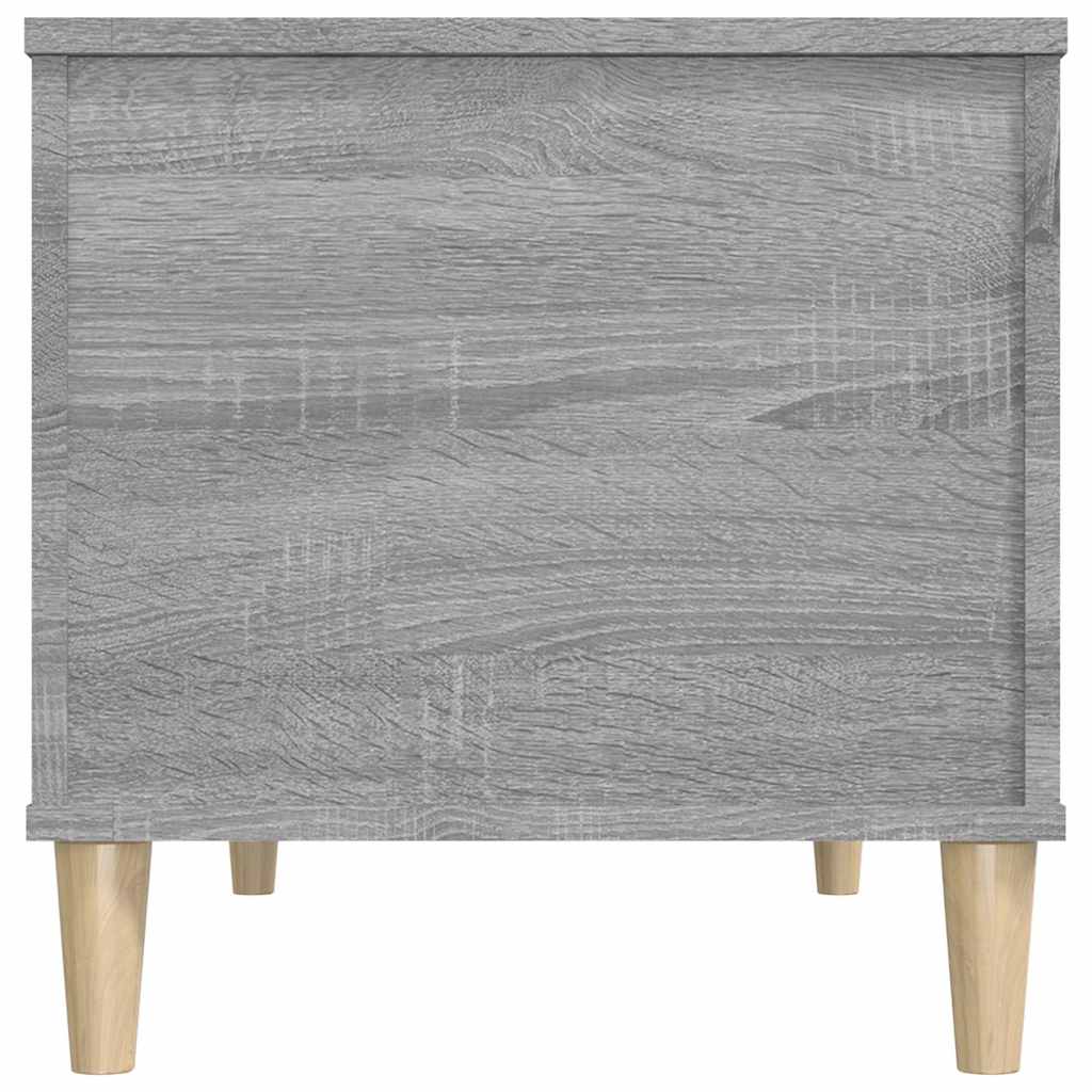 vidaXL Coffee Table Grey Sonoma 90x44,5x45 cm Engineered Wood 6