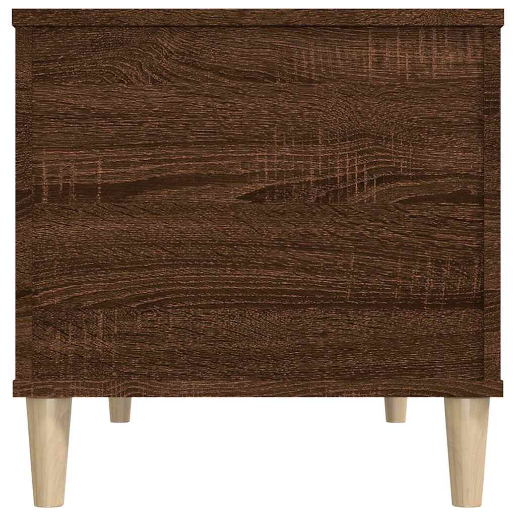 vidaXL Coffee Table Brown Oak 90x44,5x45 cm Engineered Wood 6