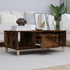 Coffee Table Engineered Wood in Smoked Oak