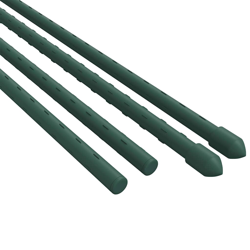vidaXL Garden Plant Stakes 30 pcs Green 150 cm Steel 4