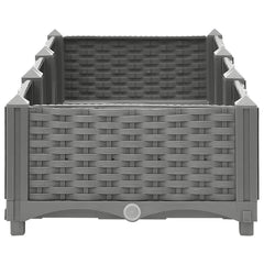 vidaXL Raised Bed 120x40x23 cm Polypropylene 3