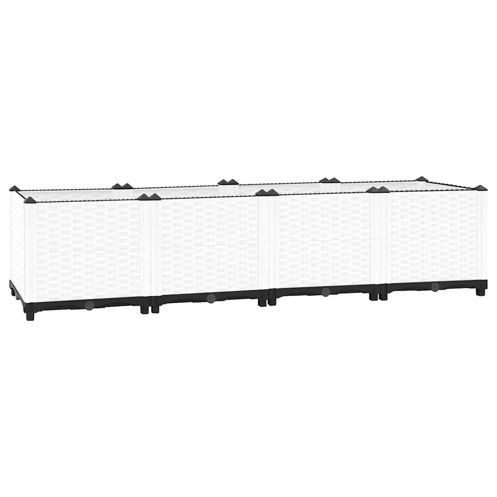 vidaXL Raised Bed 160x40x38 cm Polypropylene 1