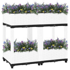 vidaXL Raised Bed 80x40x71 cm Polypropylene 6