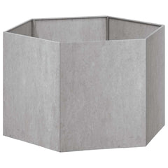 Planter Rusty 60x60x45 cm Corten Steel Width 69 cm Weathering steel/brown