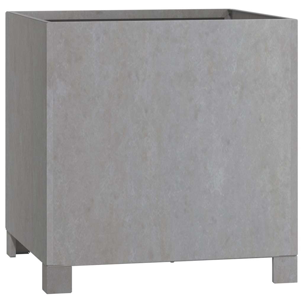 vidaXL Planter with Legs Rusty 40x40x40 cm Corten Steel 4