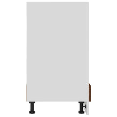 vidaXL Oven Cabinet Lyon Brown Oak 60x46x81.5 cm Engineered Wood 6