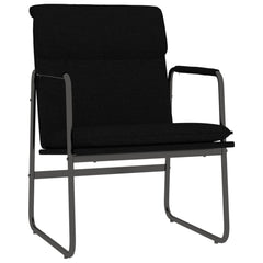 vidaXL Lounge Chair Black 55x64x80 cm Fabric 2