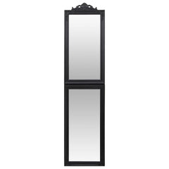 vidaXL Free-standing Mirror | Black | Glass | Full-Length | Foldable 3