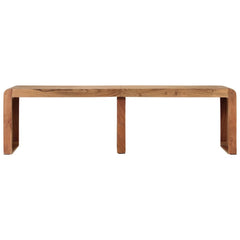 Bench Solid Acacia Wood 38 cm 45 cm 160 cm