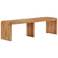 Bench Solid Acacia Wood 38 cm 45 cm 160 cm