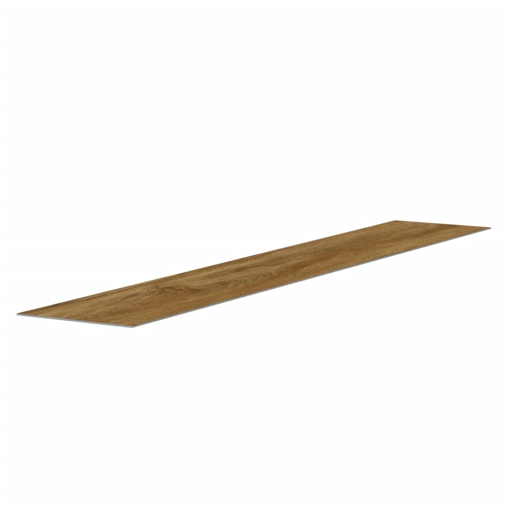 vidaXL Wall Panels Wood Look Brown PVC 2,06 m² 6