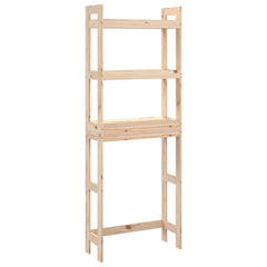 vidaXL Toilet Rack 63x26x171 cm Solid Wood Pine 2