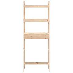vidaXL Toilet Rack 63x26x171 cm Solid Wood Pine 6
