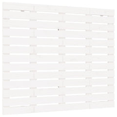 vidaXL Wall Headboard White 96x3x91.5 cm Solid Wood Pine 2