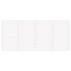 vidaXL Wall Headboard White 166x3x91.5 cm Solid Wood Pine 4