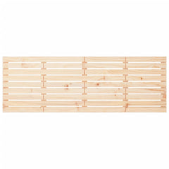 vidaXL Wall Headboard 206x3x63 cm Solid Wood Pine 4
