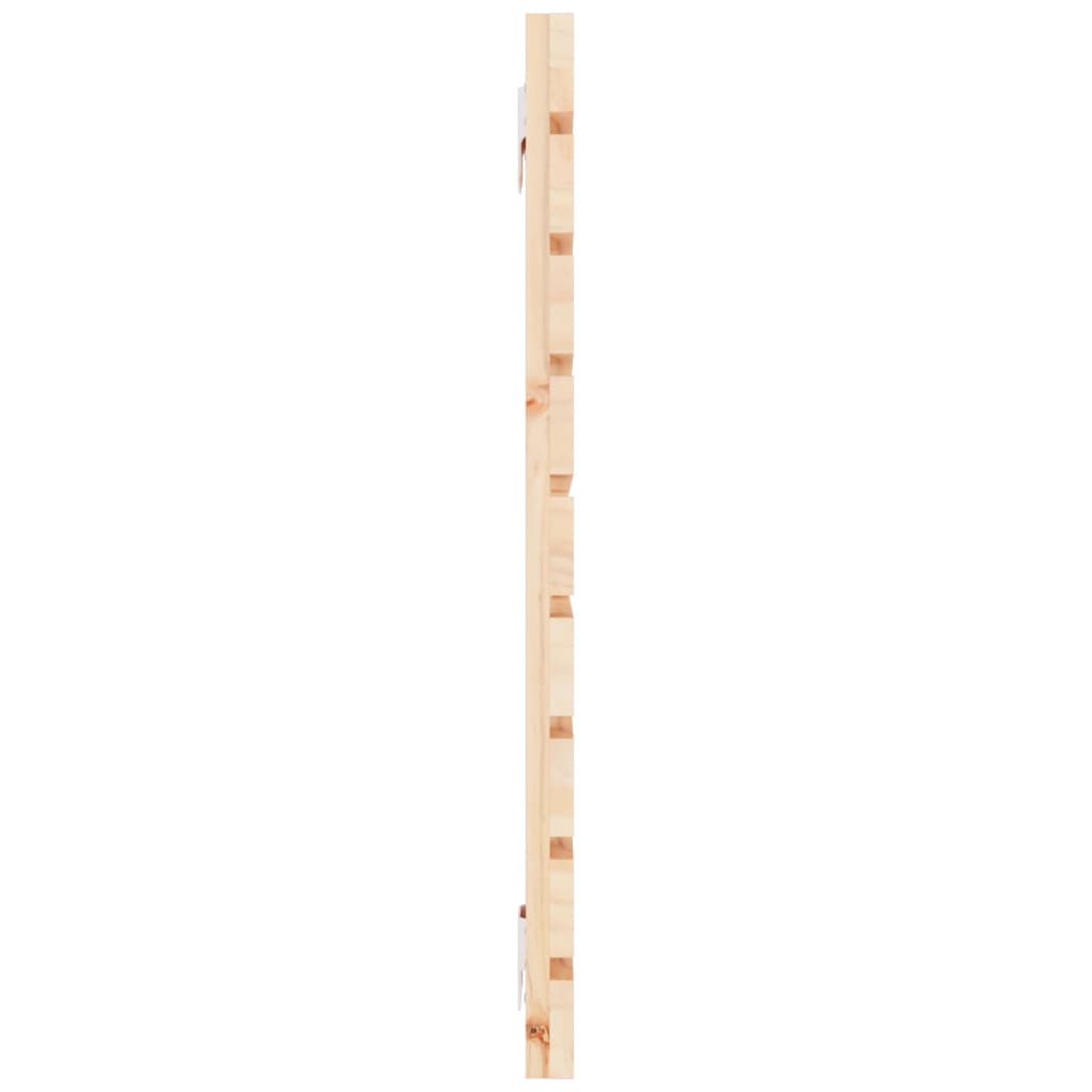vidaXL Wall Headboard 146x3x63 cm Solid Wood Pine 5