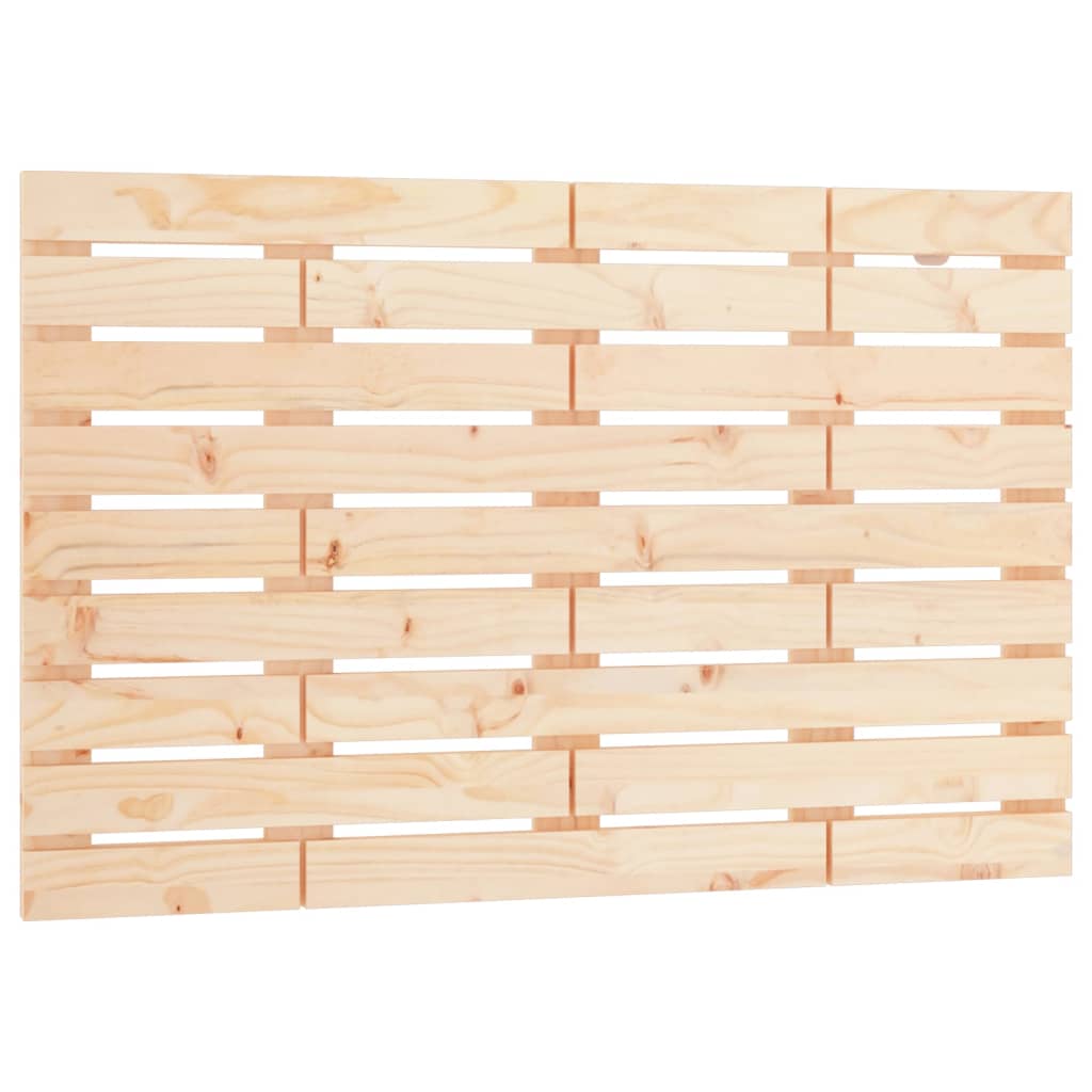 vidaXL Wall Headboard 81x3x63 cm Solid Wood Pine 2