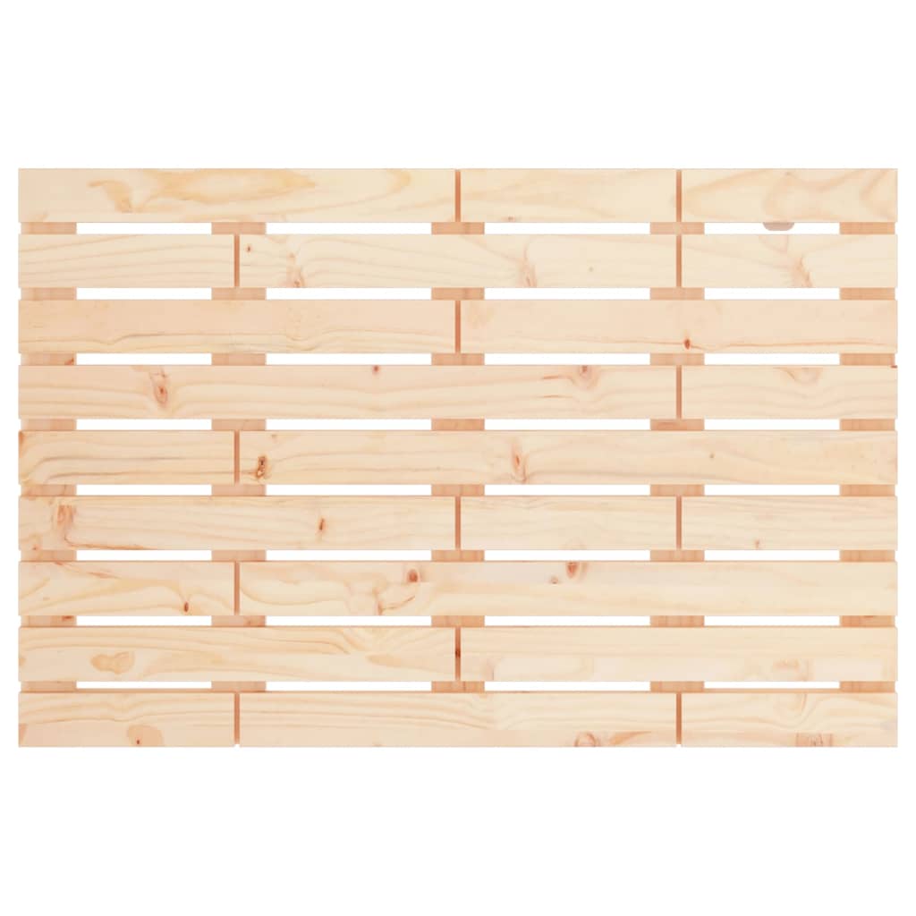 vidaXL Wall Headboard 81x3x63 cm Solid Wood Pine 4