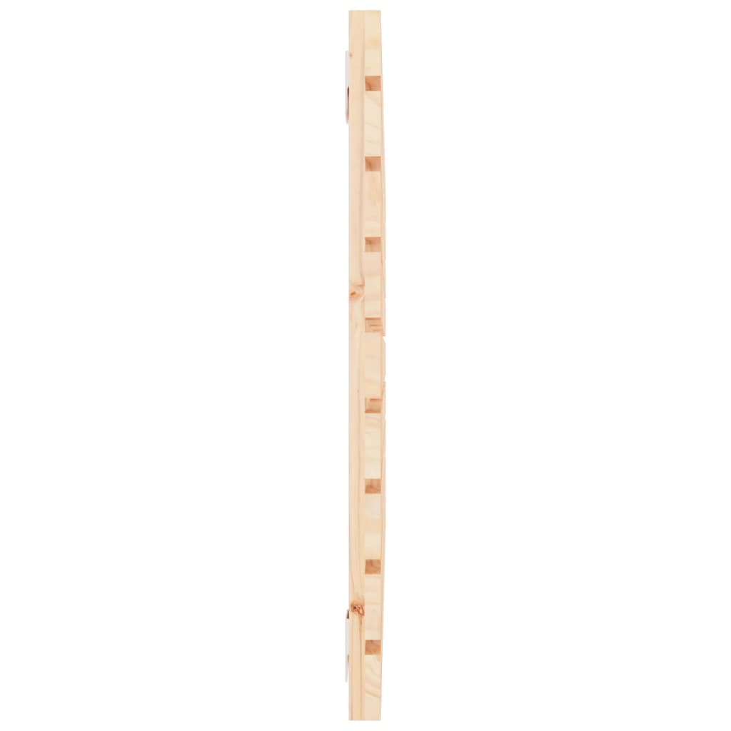 vidaXL Wall Headboard 81x3x63 cm Solid Wood Pine 5