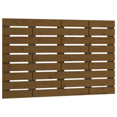 vidaXL Wall Headboard Honey Brown 81x3x63 cm Solid Wood Pine 2