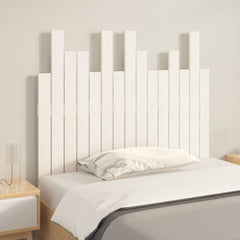 vidaXL Wall Headboard White 95.5x3x80 cm Solid Wood Pine 3